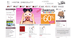 Desktop Screenshot of homediscount.fr