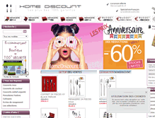 Tablet Screenshot of homediscount.fr